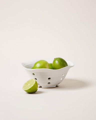 pottery berry bowl