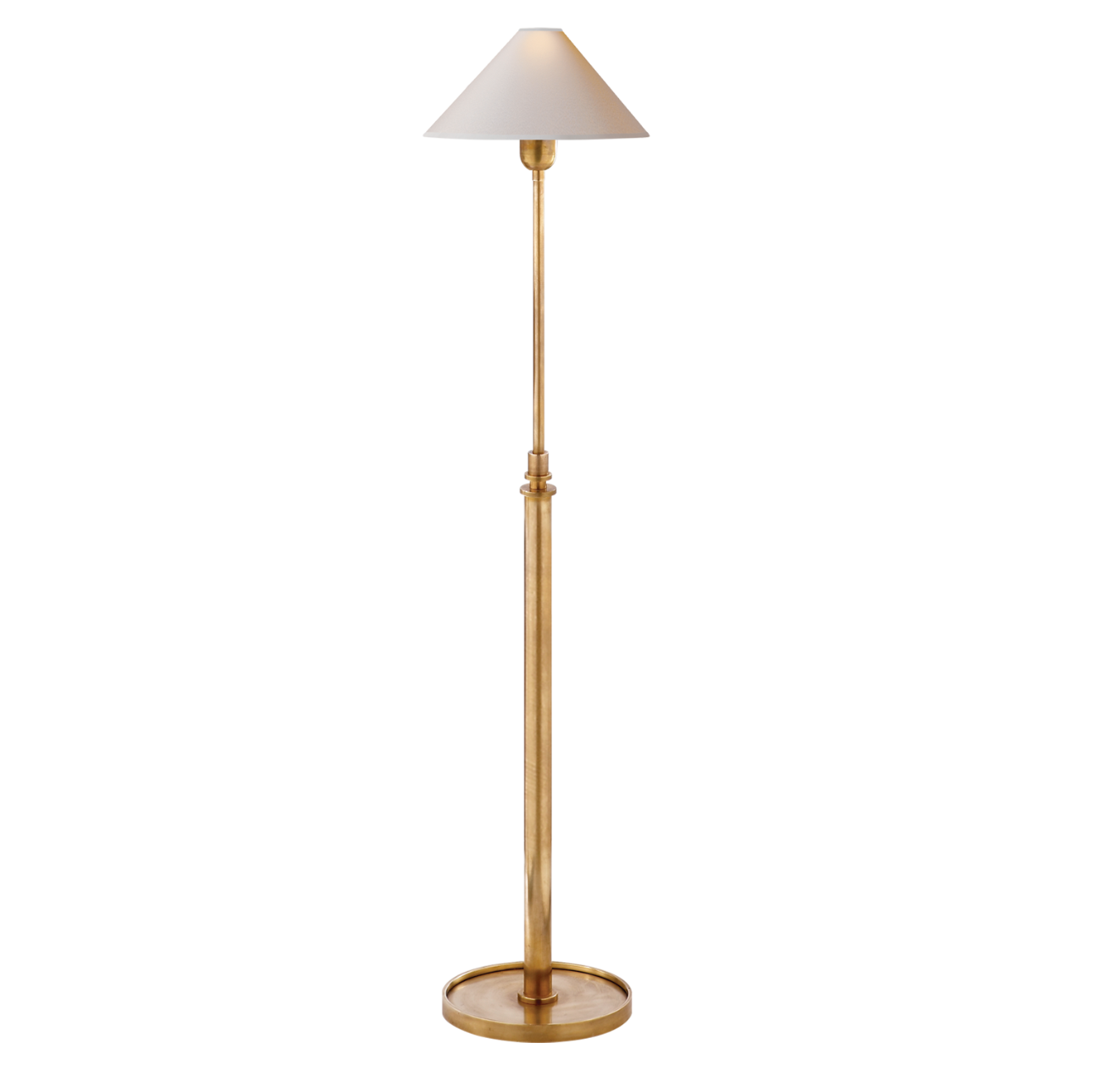 brass finish floor lamp