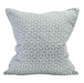 modern block print pillow