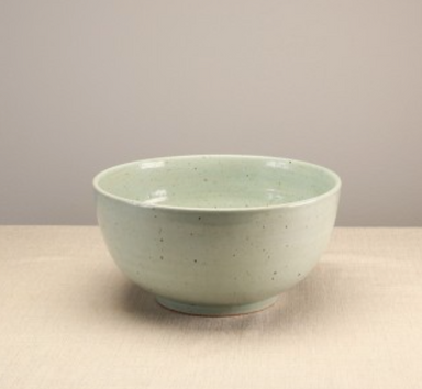 large celedon Chinese pottery bowl
