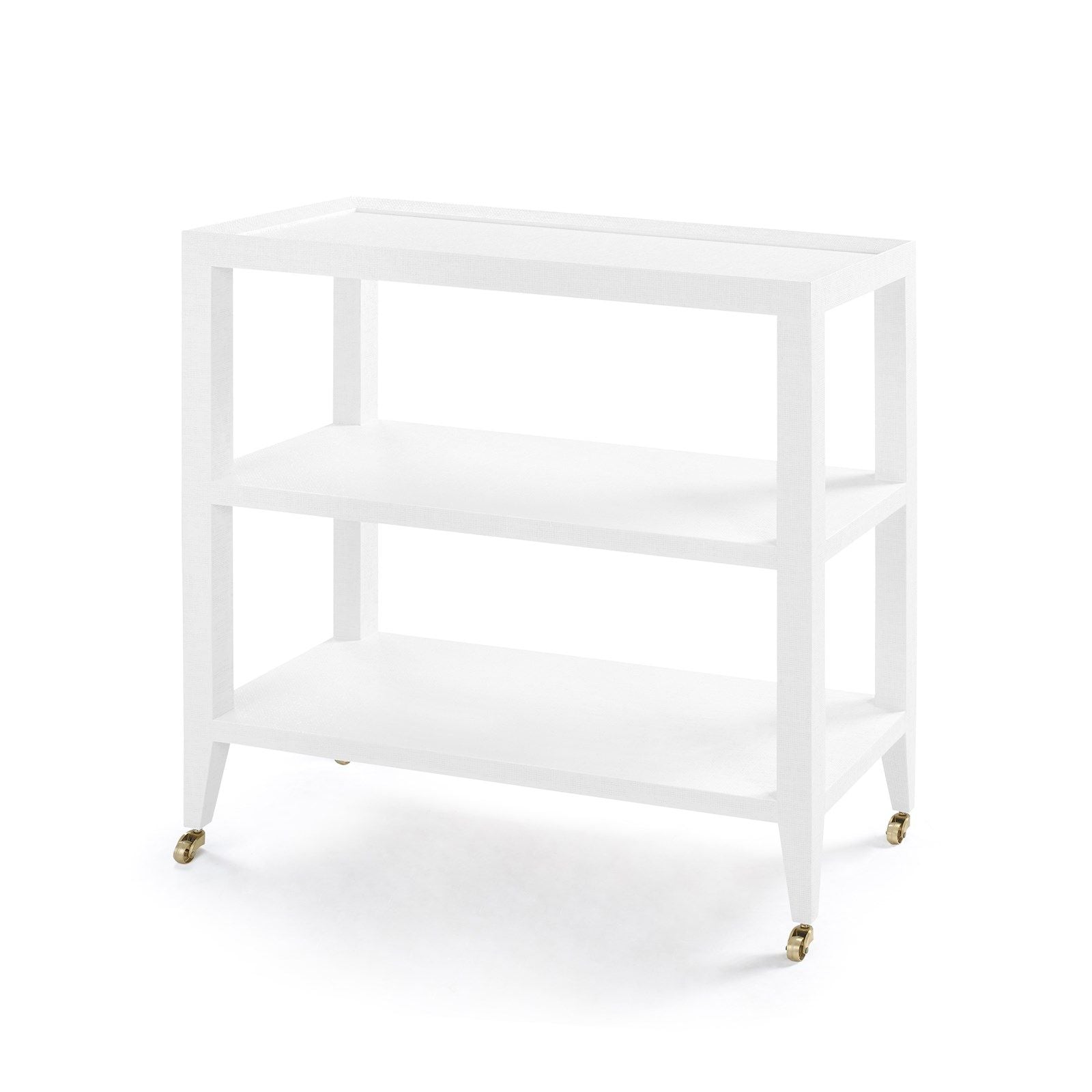 white console table