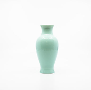 celadon color bud vase