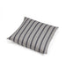 striped linen pillow